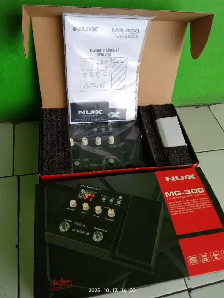 Nux mg 300 pedal effect