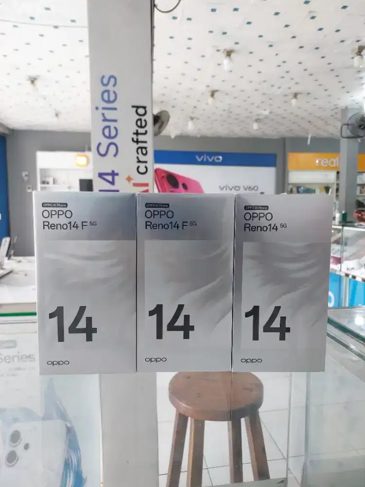 Oppo Reno 14F 12/512 NEW GARANSI RESMI