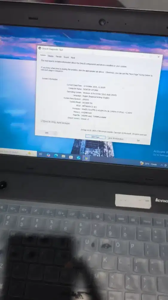 laptop lenovo thinkpad ram 8 gb murah meriah