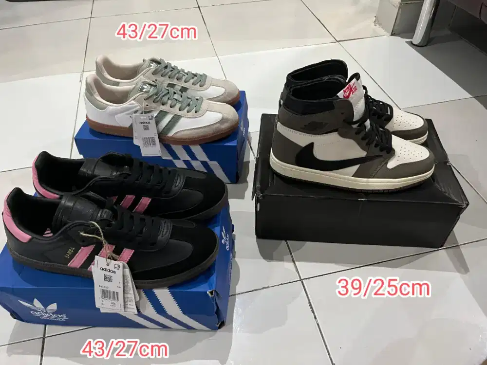 Borongan sepatu baru