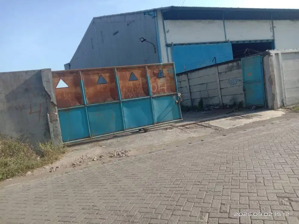 DIJUAL TANAH PERGUDANGAN KALIANAK - CASH ONLY