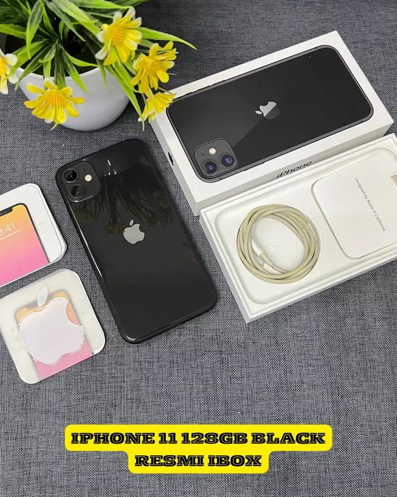 Iphone 11 128gb black ibox