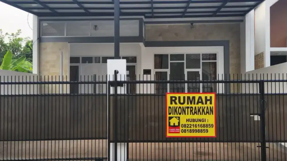 DIKONTRKAN RUMAH SIAP HUNI DIJATICEMPAKA BEKASI