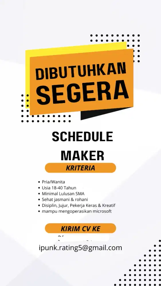 SCHEDULE MAKERS