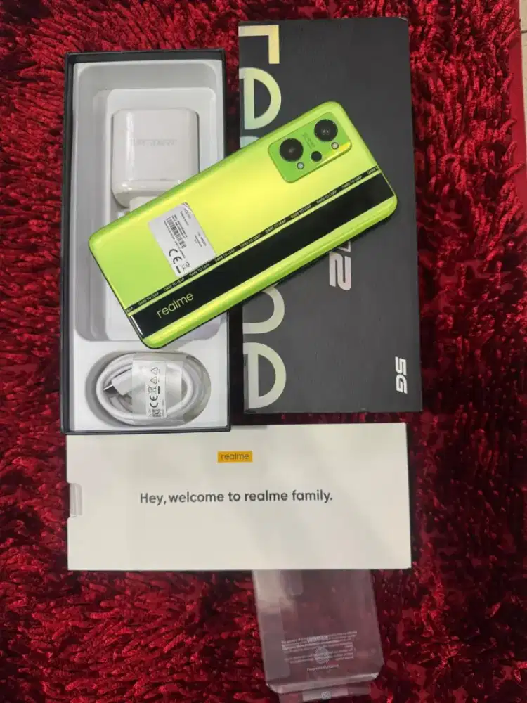Realme GT Neo 2 12/256GB 5G 120Hz Fullset Bekas Resmi