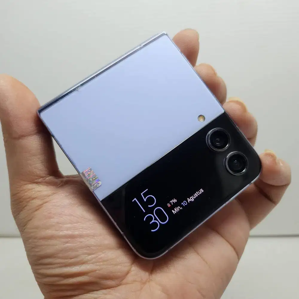 FULLSET NO MINUS  SAMSUNG GALAXY Z FLIP 4 5G 8/512 BLUE FULLSET EX SEI