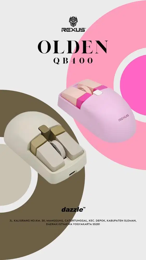 Mouse Rexus QB400