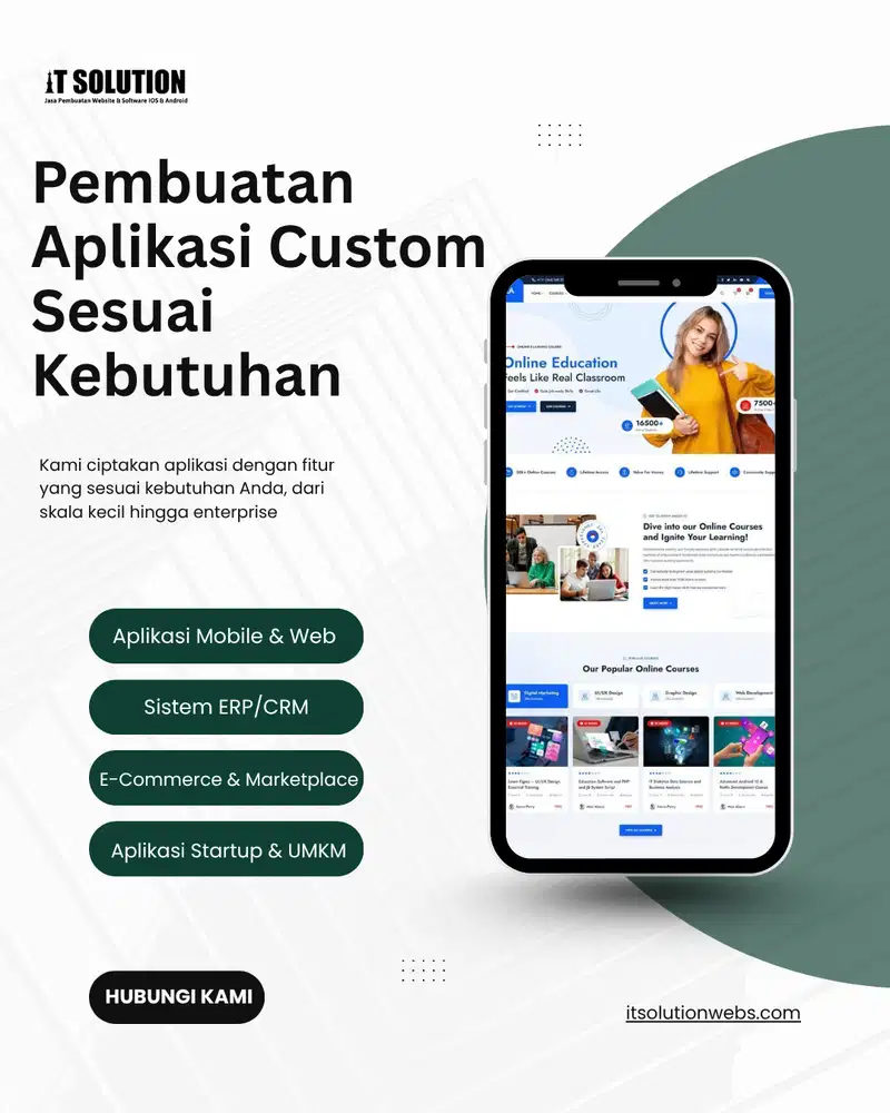 Custom Aplikasi Profesional dan Modern