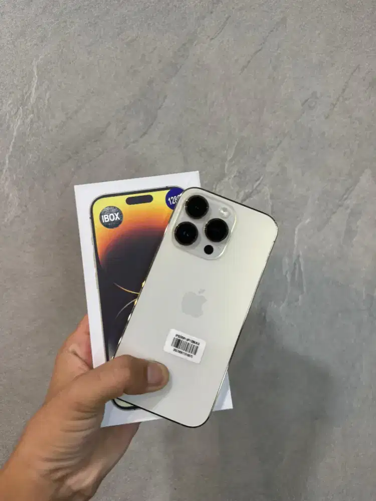 Iphone 14 pro 128 gb garansi ibox fullset bisa cicilan