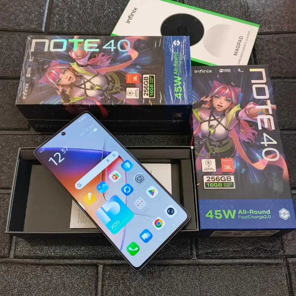 Infinix Note 40 (8/256 Gb) Fullset Original