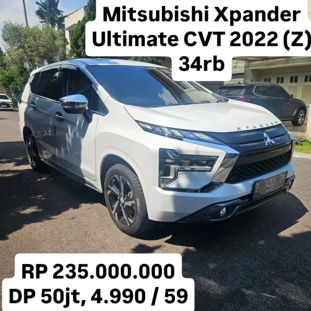 Antik KM 30rb.. Mitsubishi Xpander Ultimate 2022 CVT (Z)