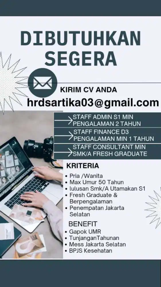 Loker kerjaan jakarta selatan