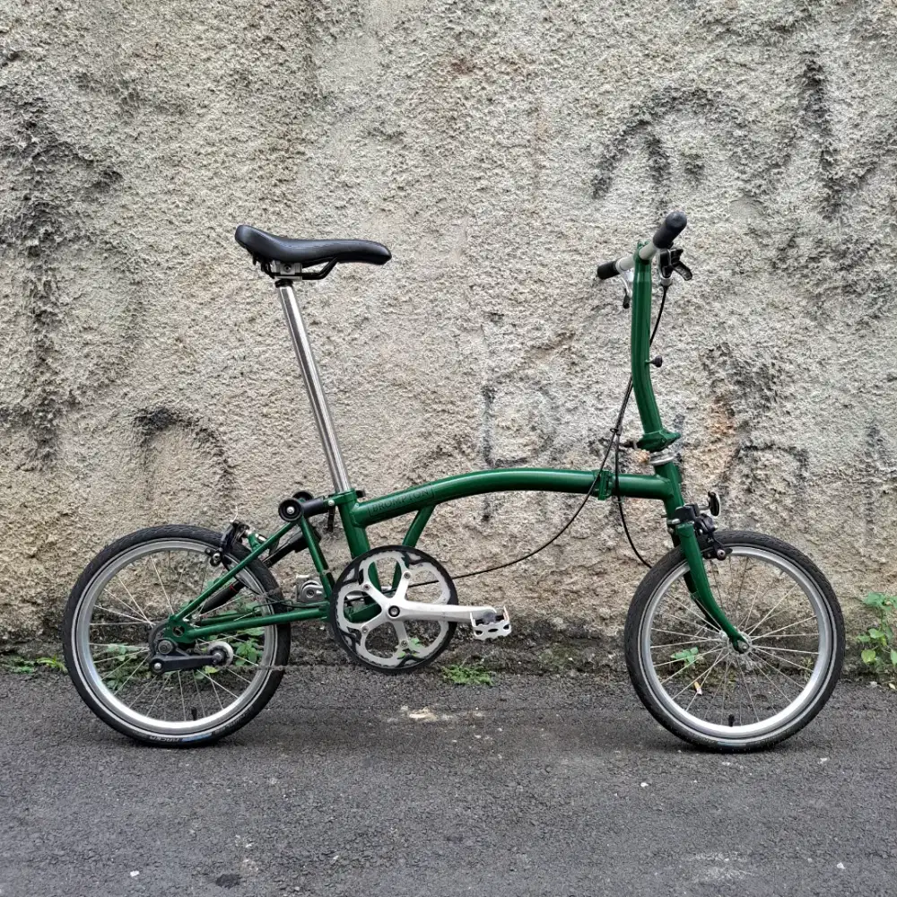 Brompton S1E Racing Green 2020