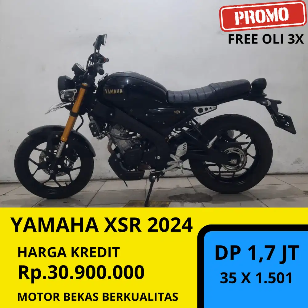 Yamaha XSR tahun 2024 Unit Terbatas Ayooo Langsunggg