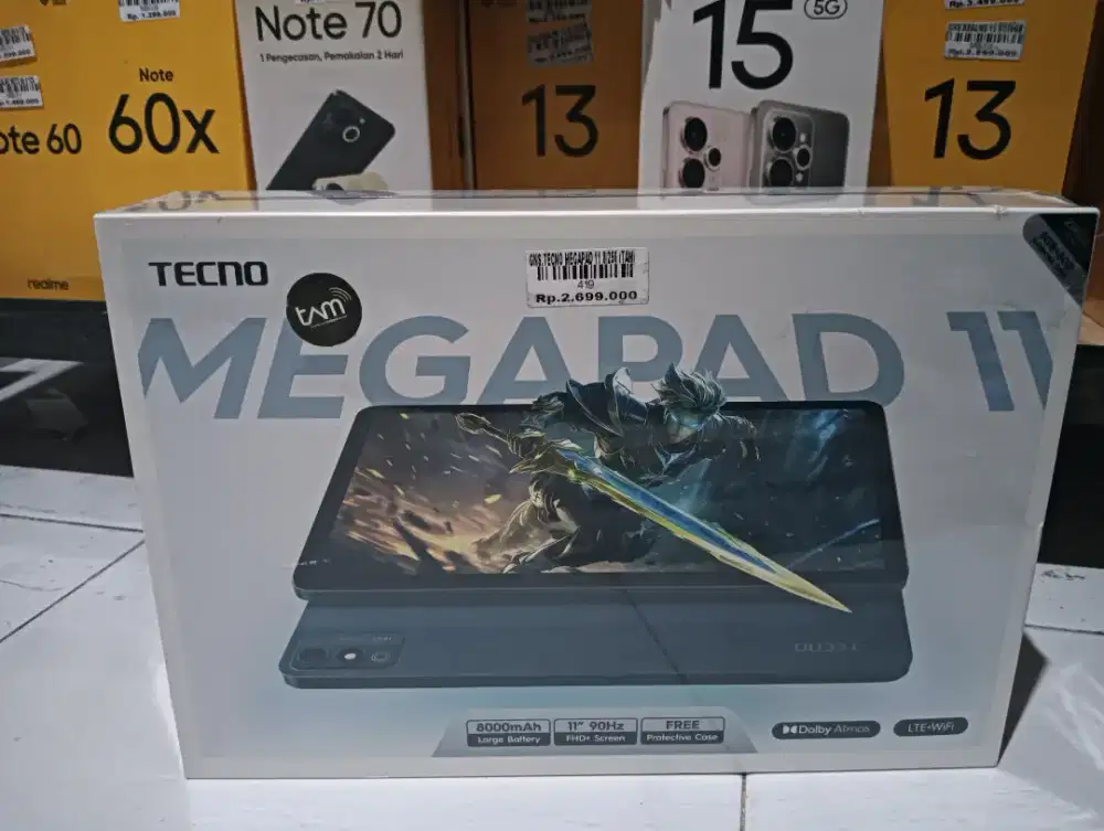 TECNO MEGAPAD 11 8/256 | ATLANTIS DAHSYAT