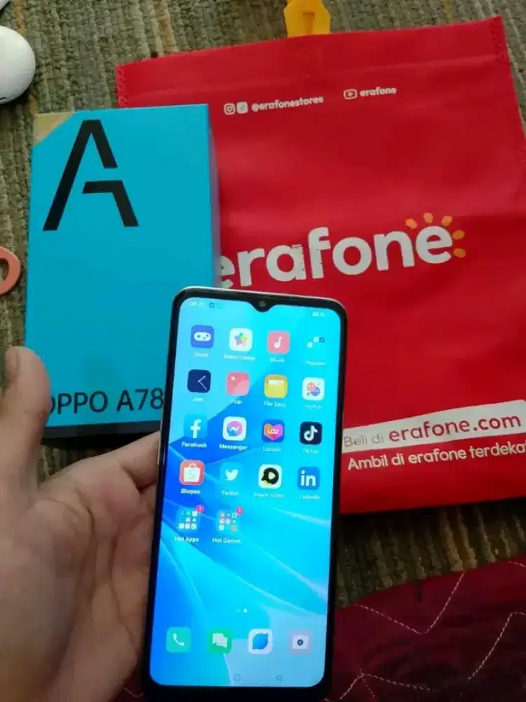 Oppo a78 ram 8)256 pullset no minus mulus