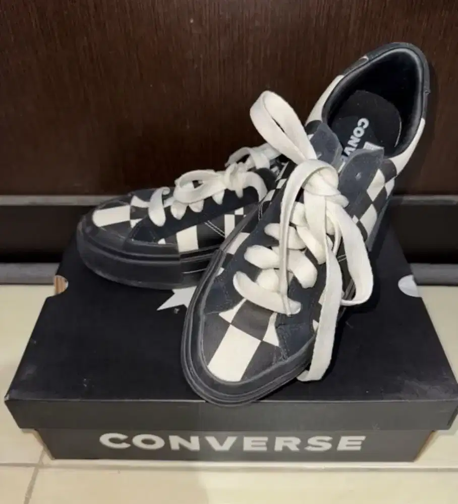 Converse Chuck Low high sol checkerboard