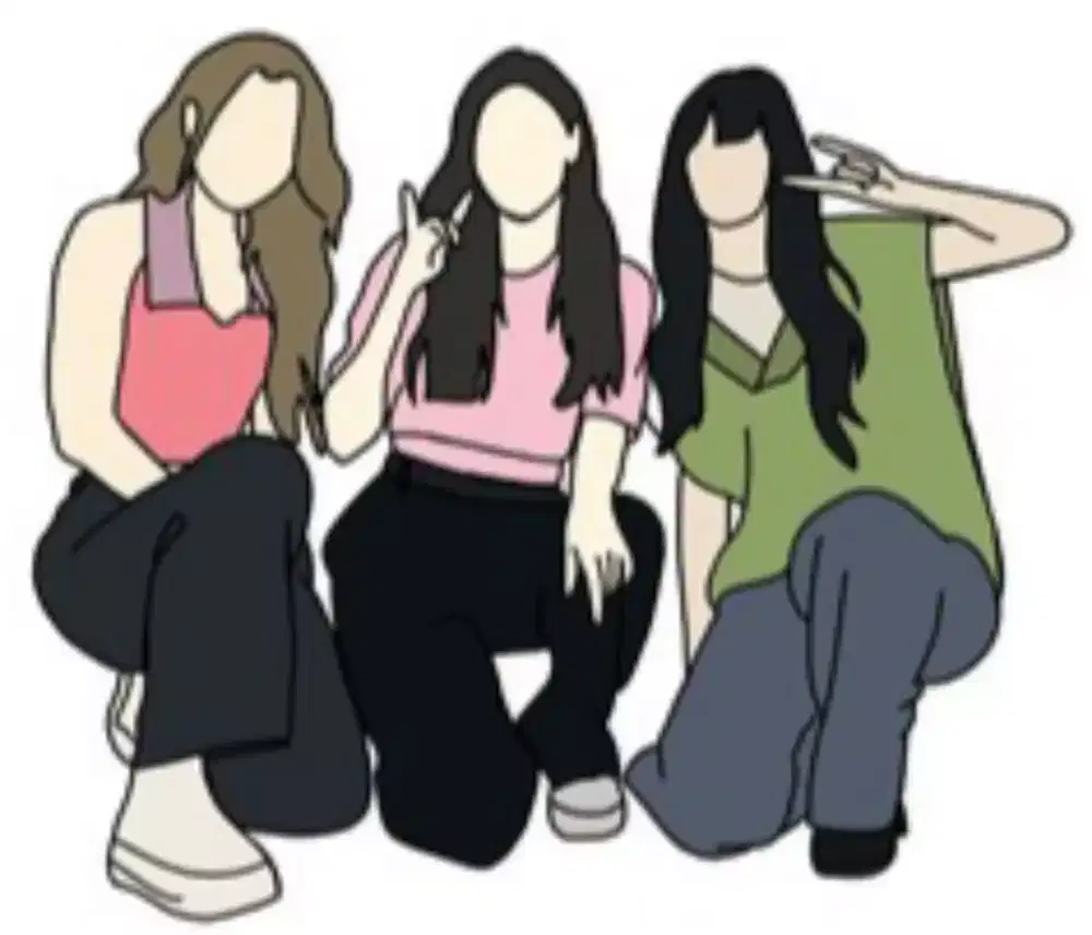 dicari tiga wanita memiliki hobi menyanyi