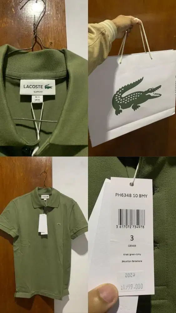lacoste polo new