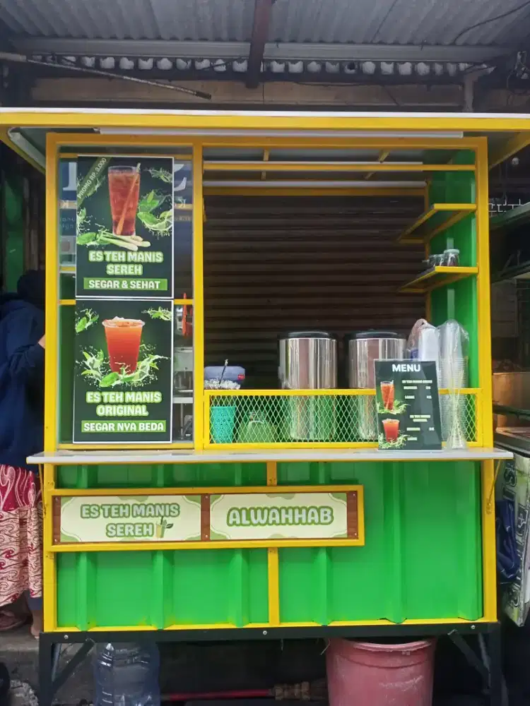 DIJUAL GEROBAK BEKAS SIAP PAKAI