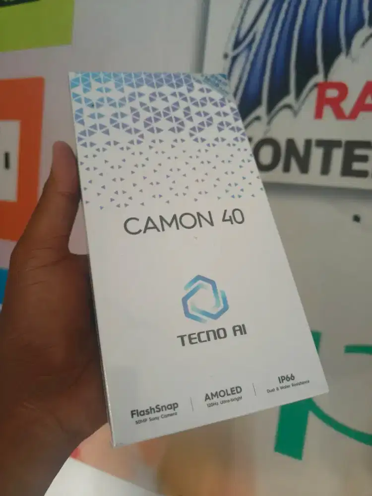 New Tecno Camon 40 ram8/256 garansi resmi 1 tahun