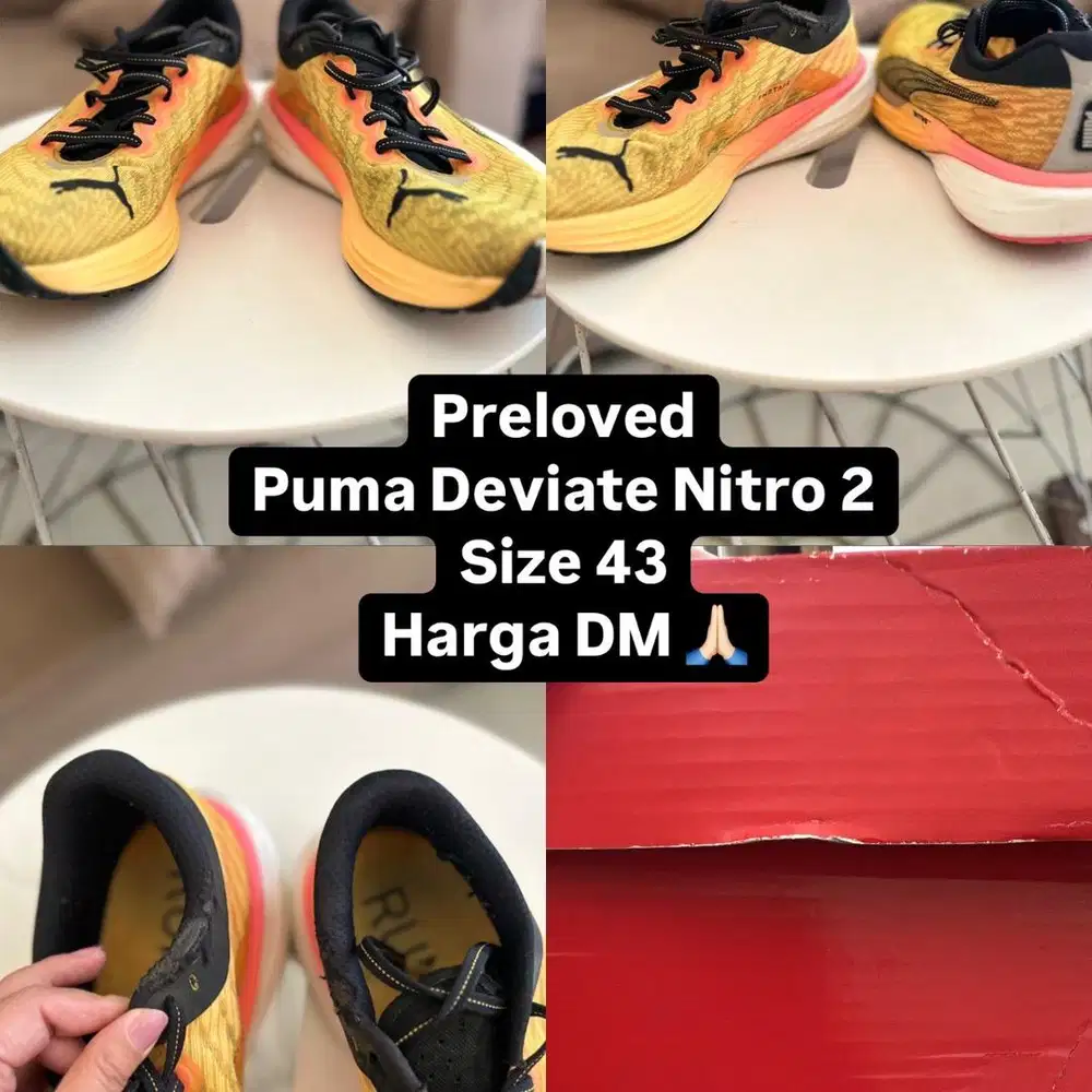 Preloved sepatu lari Puma