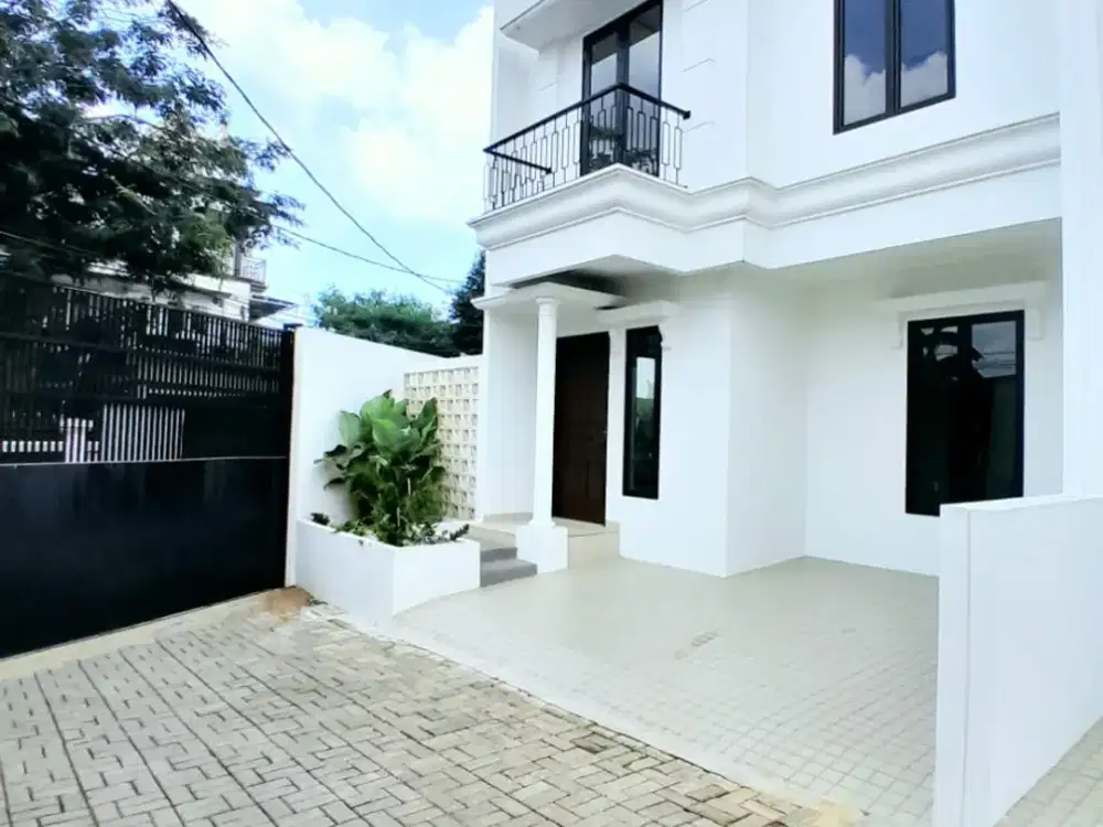 rumah minimalis modern 3 kamar tidur  5 menit ke lrt cikunir