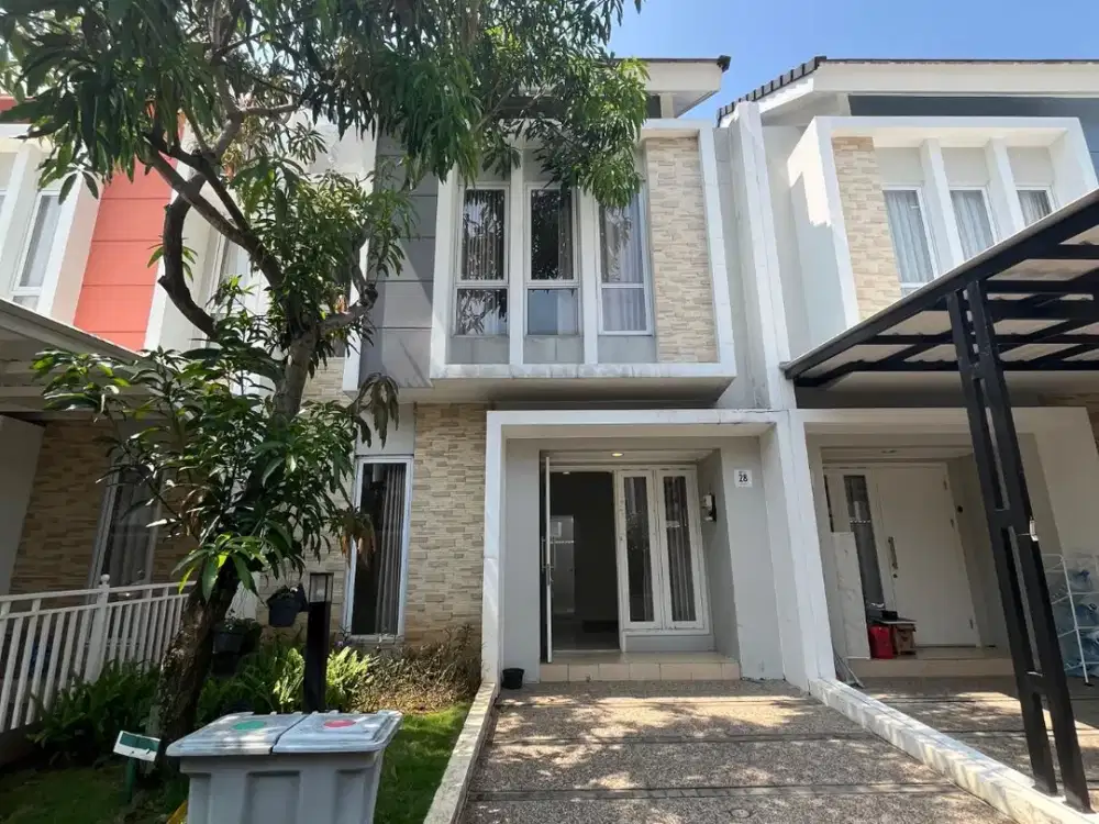 Disewakan Rumah Verdi Summarecon Serpong 6x12 Basic Gading Serpong