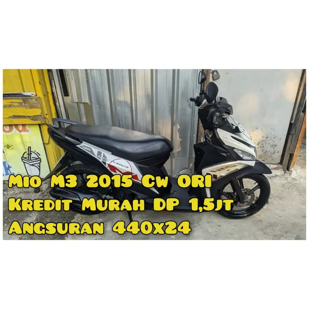 Mio M3 125cc 2015 Putih Cw Mesin Sip