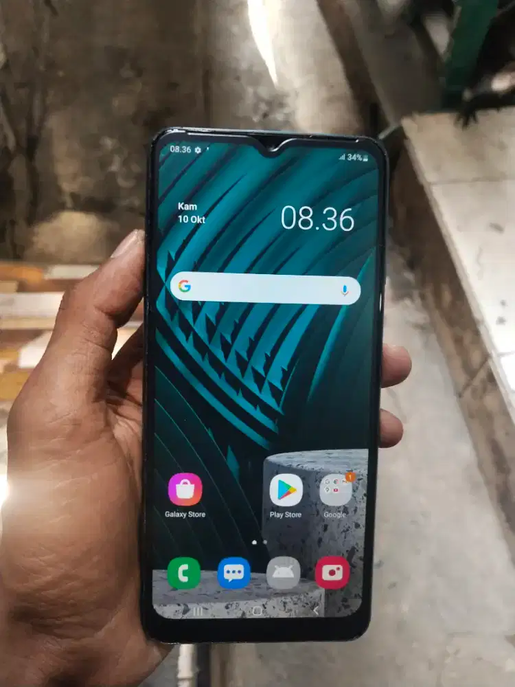 samsung galaxy a12 6/128 body pemakaian hp chasan