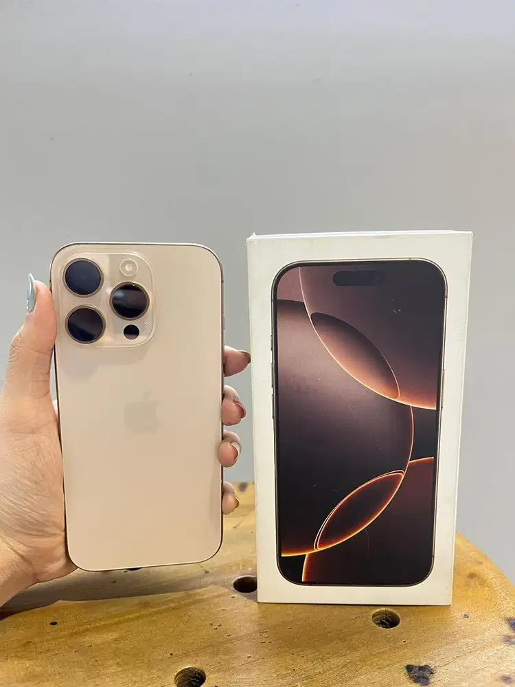 Second iphone 16 pro 256Gb ibox Garansi resmi panjang 2026 september