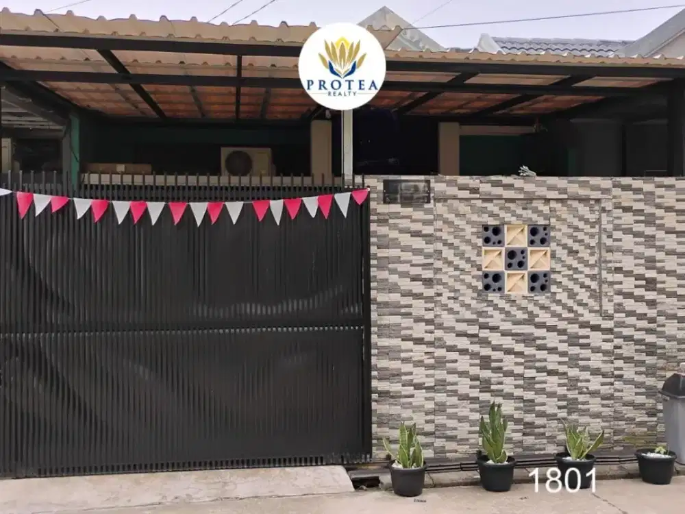 Rumah Full Renovasi Siap Huni di Dalam Cluster Harvest City, Bekasi