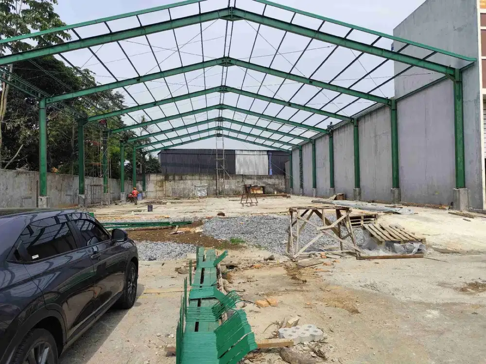 Di sewakan gudang siap pakai besar dekat gading serpong Tangerang