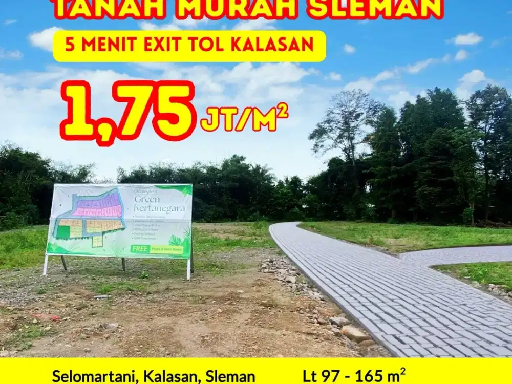 100 Jt-an Di Kalasan Sleman Paling Murah di Jogja