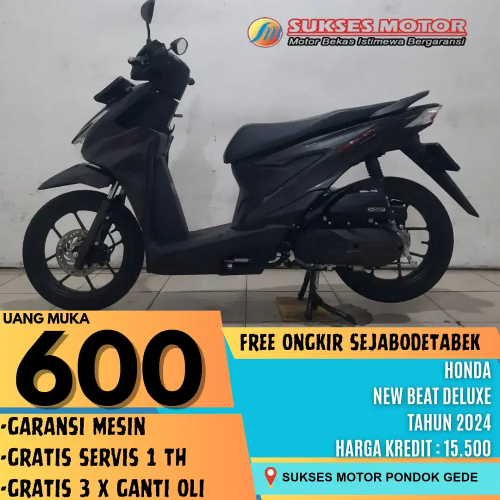 HONDA NEW BEAT DELUXE TAHUN 2024