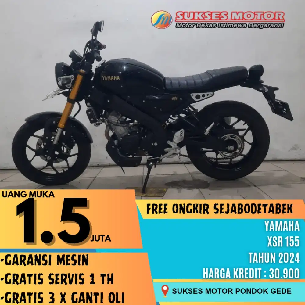 YAMAHA XSR 155 TAHUN 2024