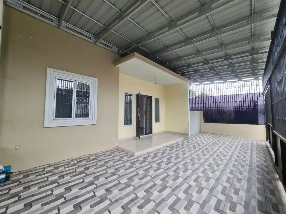 Rumah full teralis dan siap huni lokasi Jl Karya Indah riau ujung pekanbaru