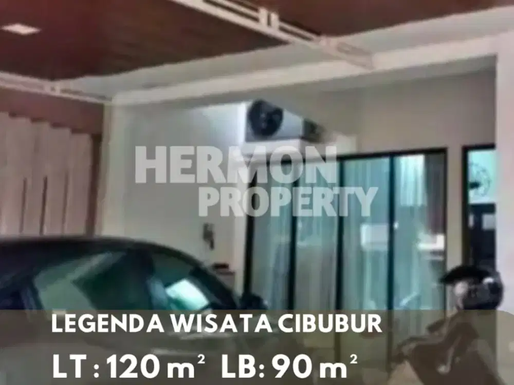 Rumah 1 lantai Minimalis Cluster Exclusive di Legenda Wisata cibubur