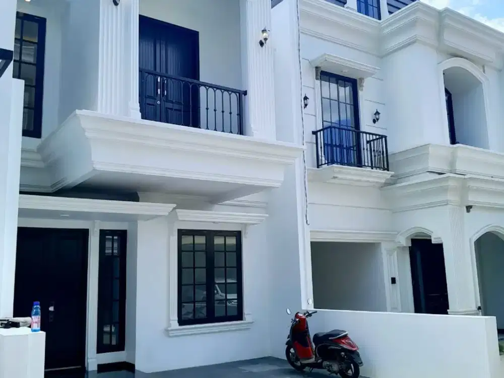 rumah ready siap huni dinding bata merah harga 2,250 m nego