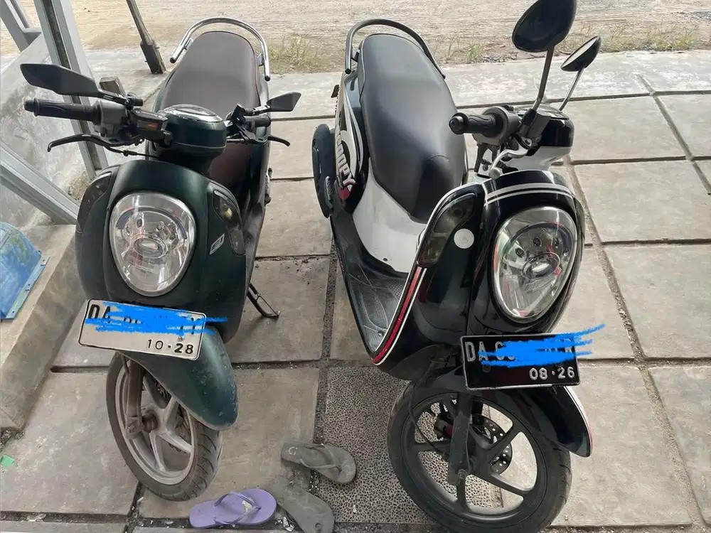 Scoopy tahun 2013 & 2016 pajak hidup