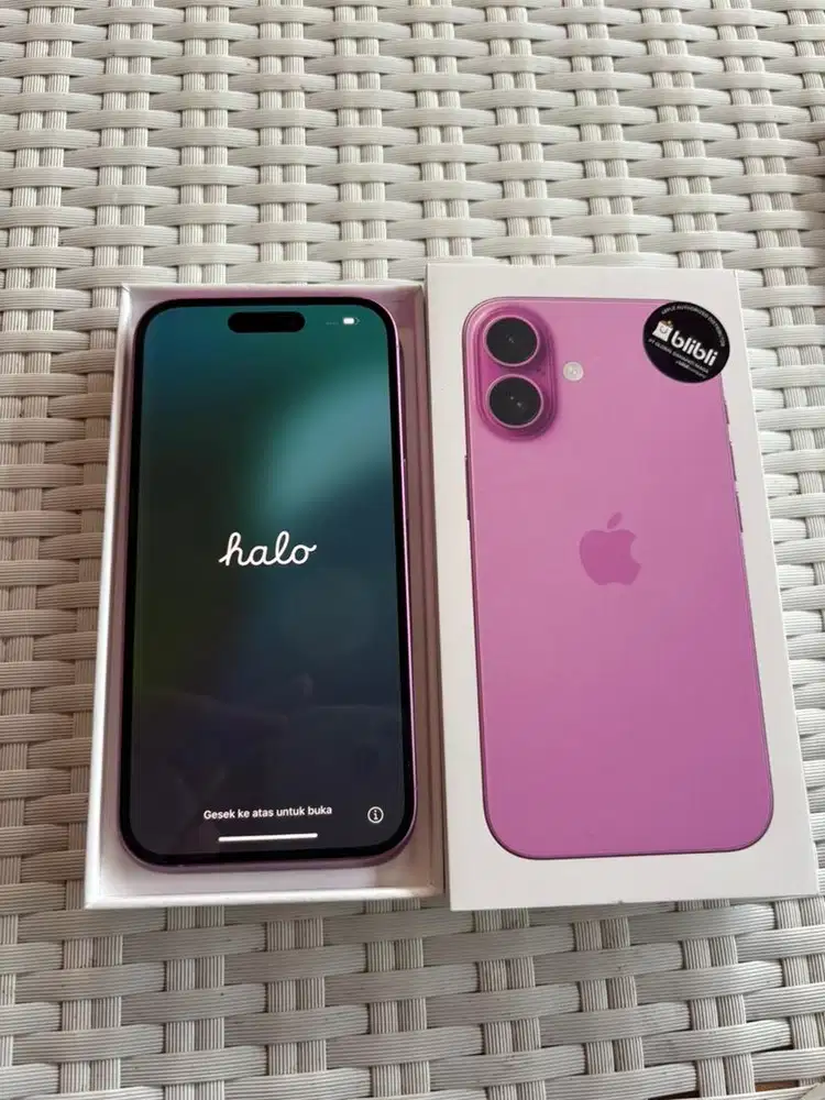 PEMAKAIAN PRIBADI IPHONE 16 128gb