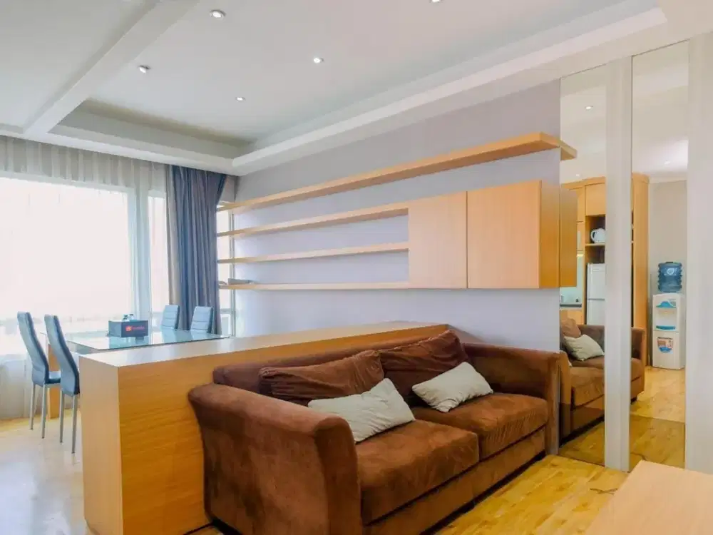 Dijual Apartemen Sudirman Park Tipe 3 Kamar Tidur Furnished