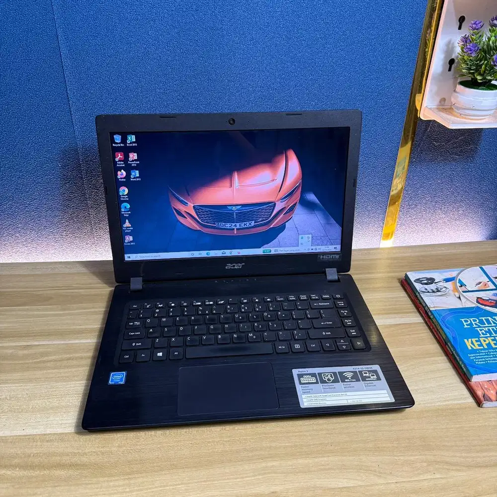 Di jual laptop acer ram 4gb ssd 256gb