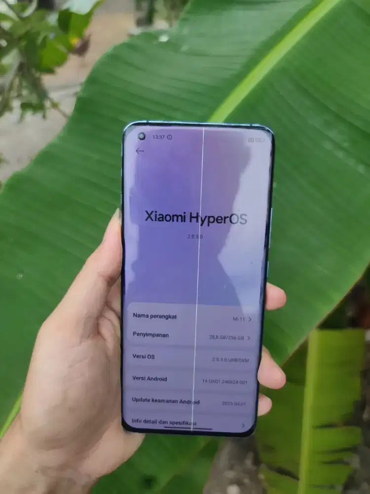 Xiaomi 11 5G 8+8/256 | lengkap | minus garis sehelai aja | Harga net