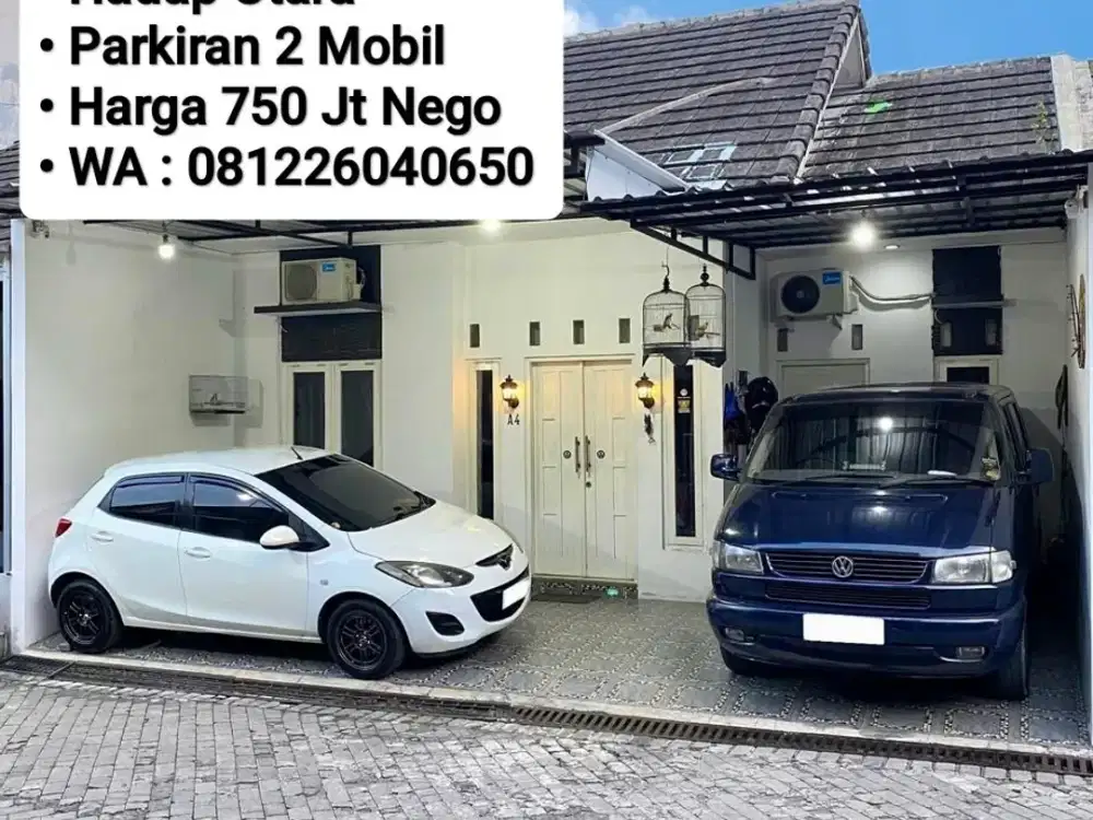Jual Rumah Area Kampus UMS, Di Dalam Perumahan Cluster Satpam 24 JAM