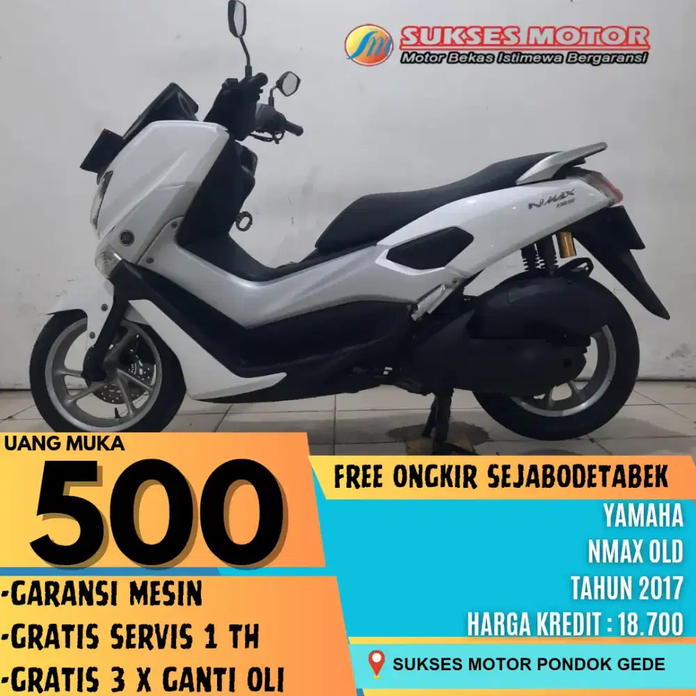 YAMAHA NMAX OLD TAH7N 2017 DP 500 RIBU