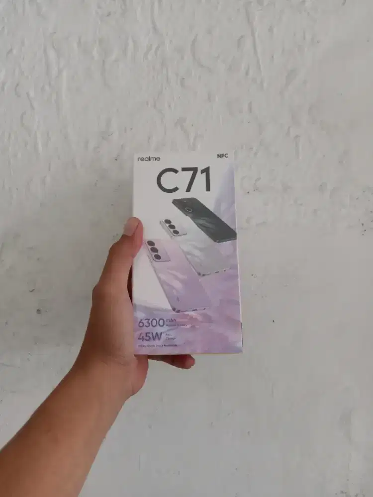 [ Fast respon WA ] Realme C71 8/128 Garansi resmi 1thn