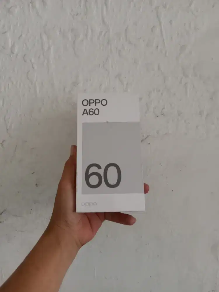 [ Fast respon WA ] Oppo A60 8/256 Garansi resmi 1thn