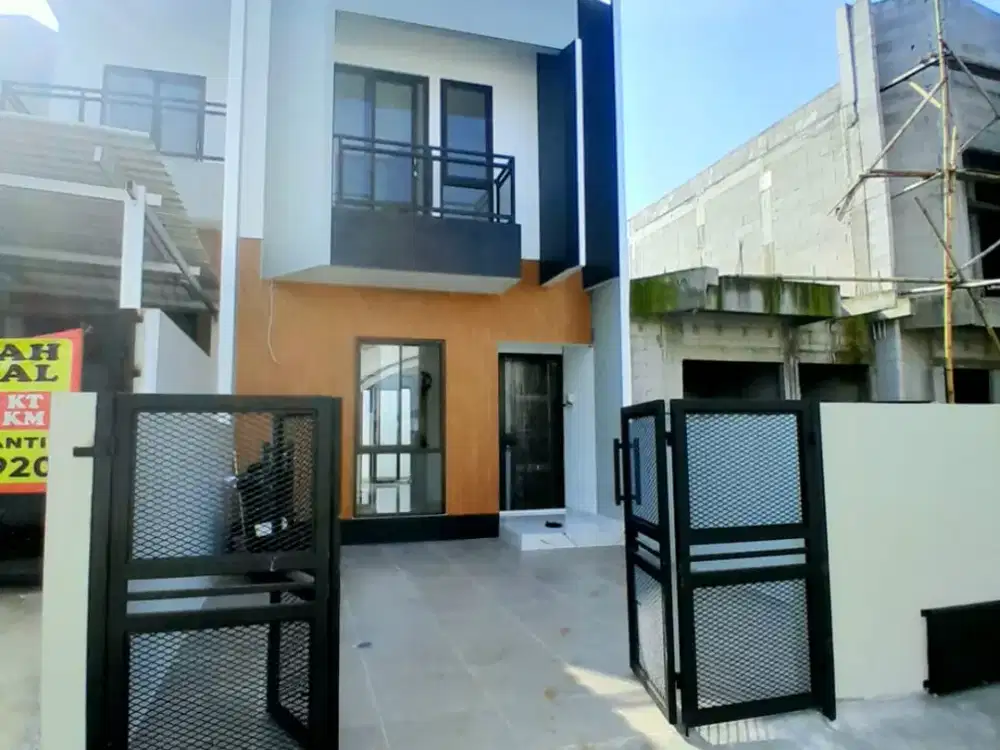 rumah 2 lantai 4 kamar tidur harga Cuma 1 milyaran free biaya-biaya