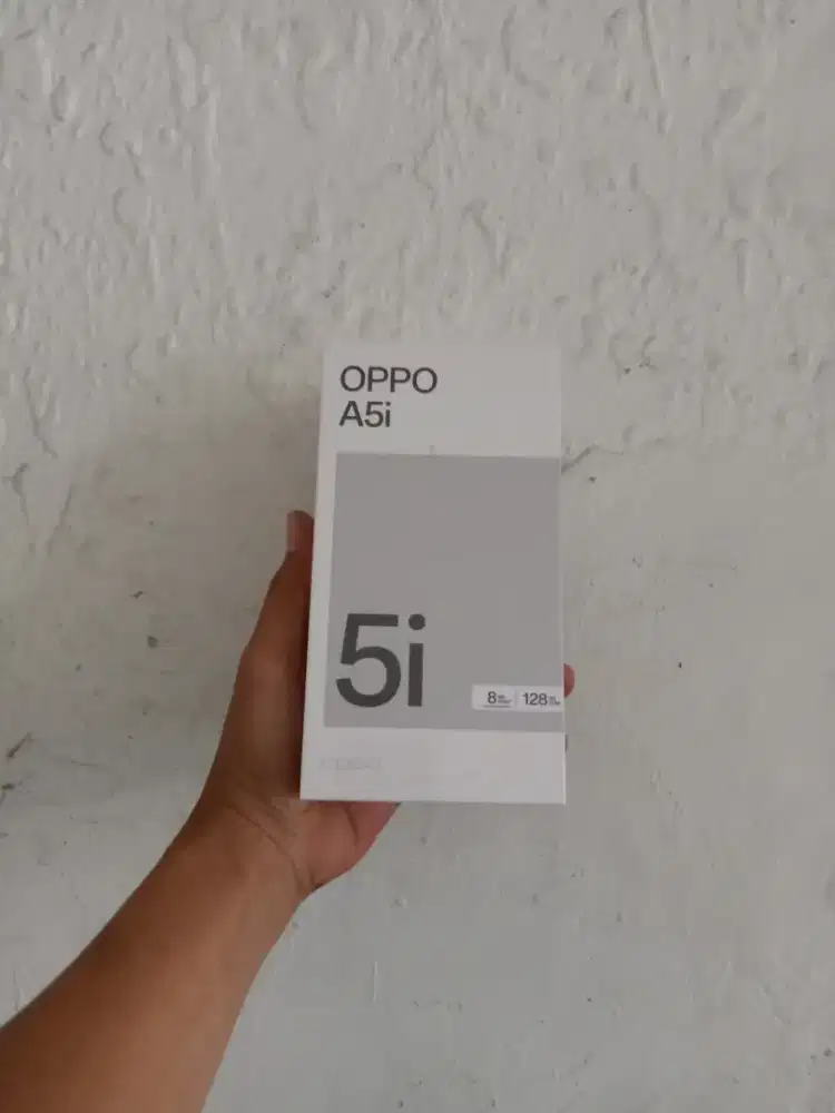 [ Fast respon WA ] Oppo A5i 4+4/128 Garansi resmi 1thn